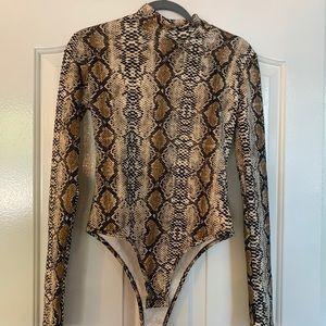 Snakeskin Bodysuit